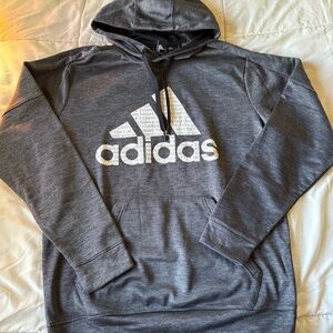 grey adidas hoodie